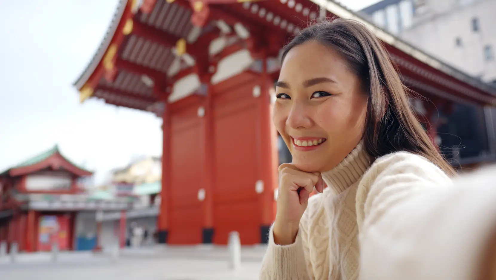 Asian girl influencer marketing social media